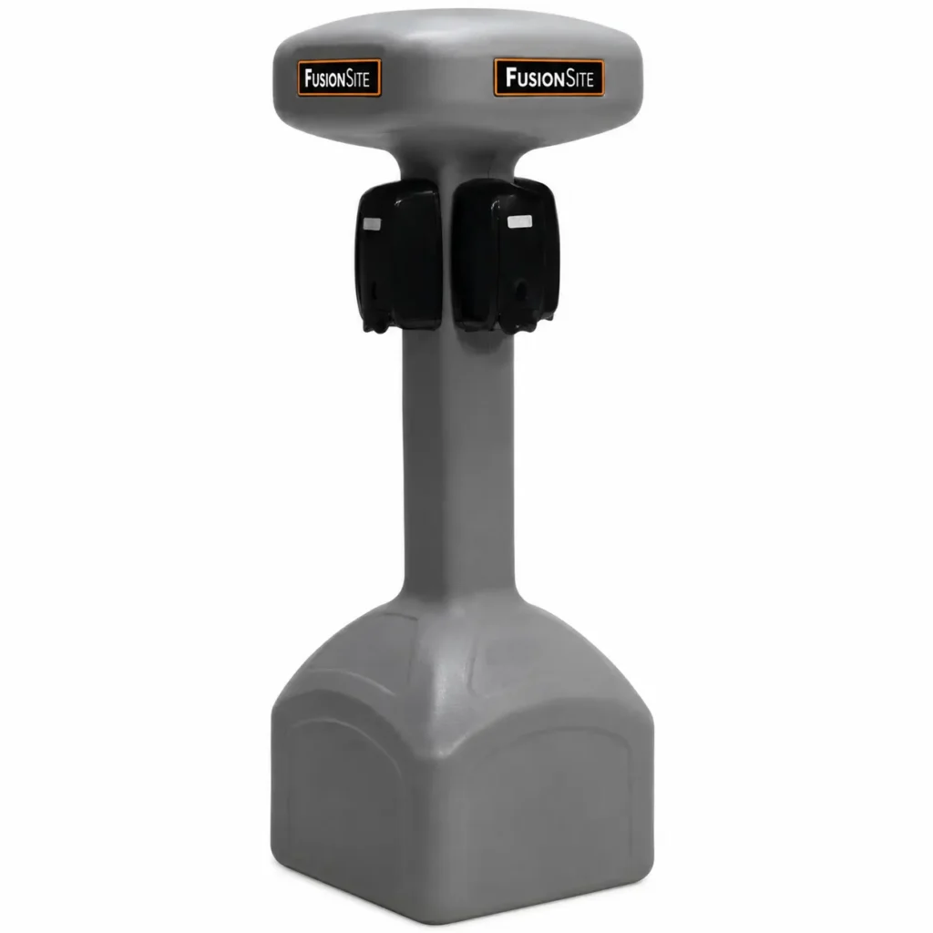 Hand sanitizer station rental for job sites and events in Cedar Rapids